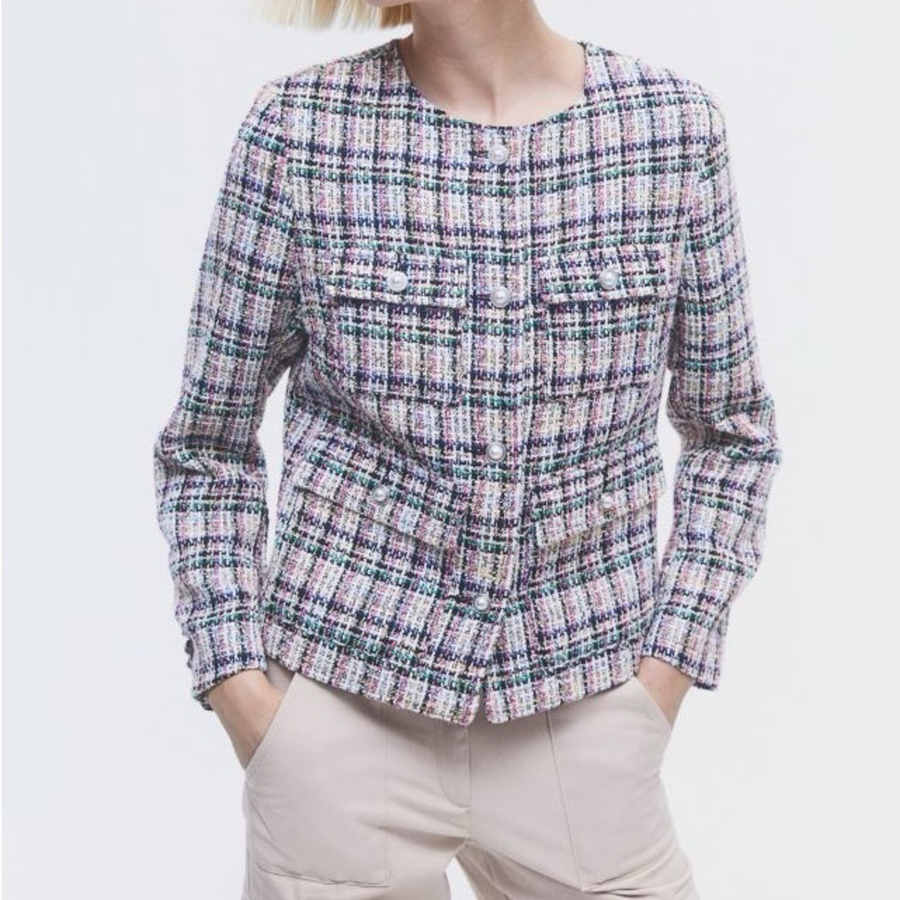 NWT Boucle Tweed jacket - Picture 6 of 16